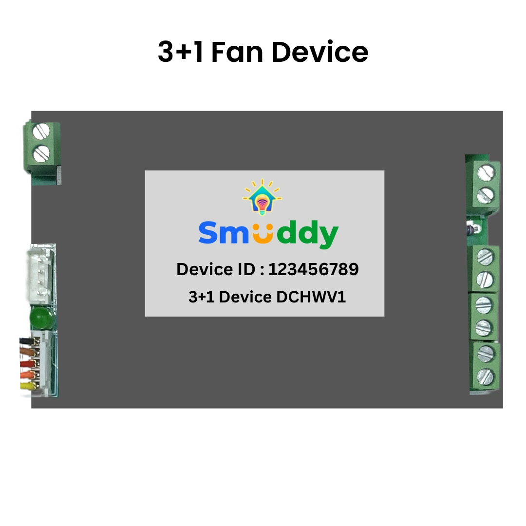 Smuddy Smart Buddy Product 3+1 Switch Device