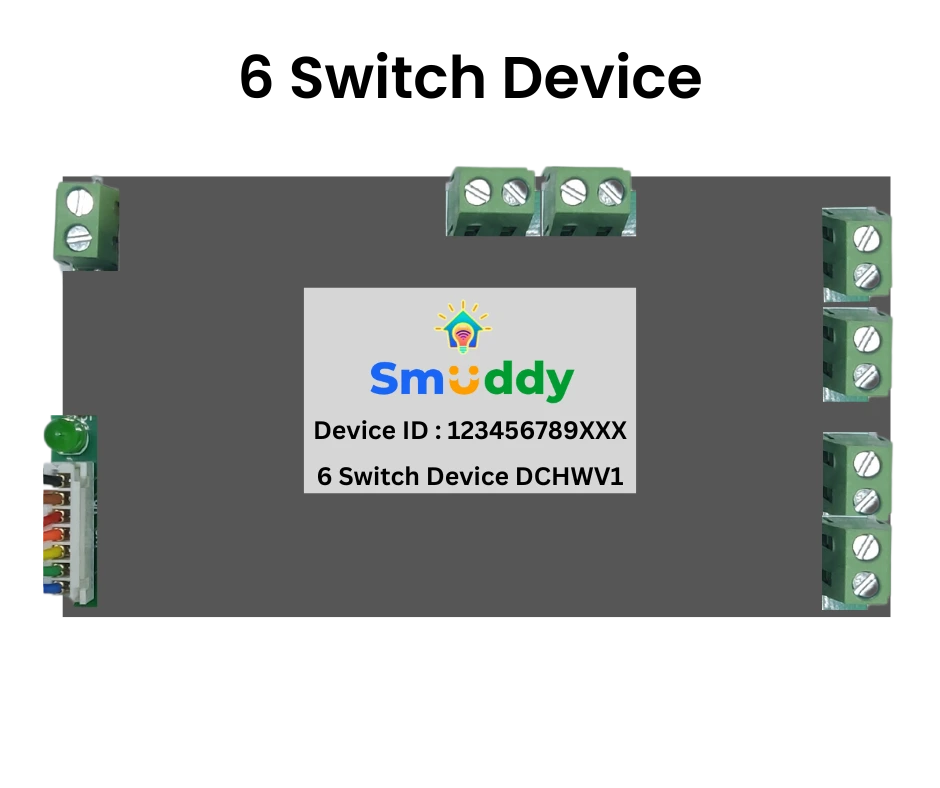 Smuddy Smart Buddy Product 6 Switch Device